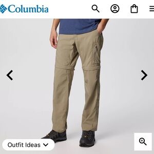 NWT - Columbia Silver Ridge Convertible Pant